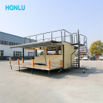 Mobile Bar Factory - Hot Selling Double Decker Driving Food Truck