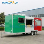 Mobile Kitchen Factory - 18FT Pizza Food Truck with Oven