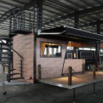 Mobile Coffee Supplier - Street Double Decker Coffee Food Trailer