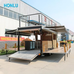 Food Cart Manufacturer - Custom Foldable Portable Coffee Cart