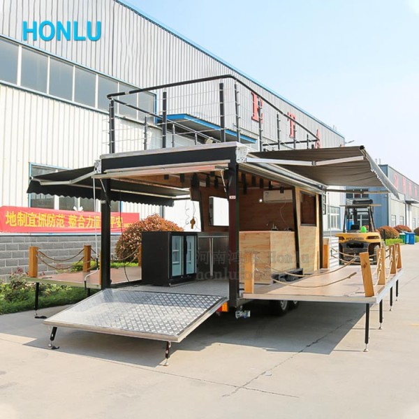 Food Cart Manufacturer - Custom Foldable Portable Coffee Cart