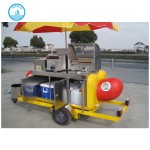 Food Trailer Manufacturer - CE Approved Hot Dog BBQ Popsicle Cart