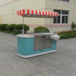 Mobile Cart Supplier - Colorful Hand Push Cart Trolley