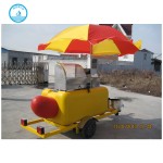 Food Trailer Manufacturer - CE Approved Hot Dog BBQ Popsicle Cart