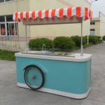 Mobile Cart Supplier - Colorful Hand Push Cart Trolley