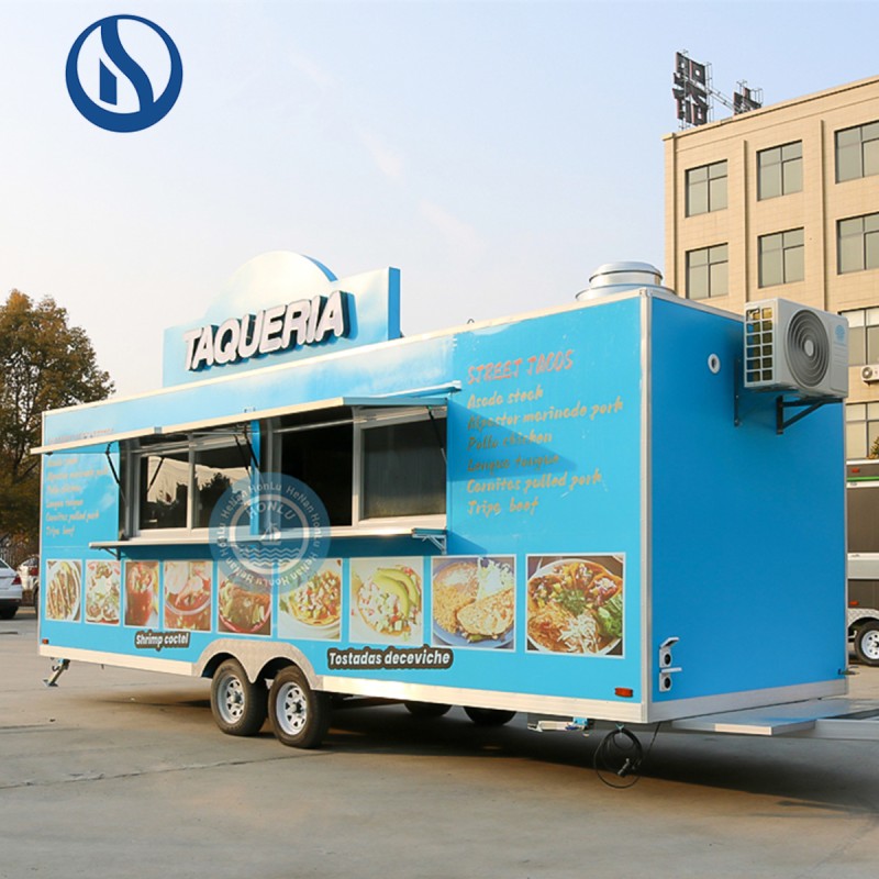 Food Trailer Factory - Street Tacos BBQ Pizza Concession Trailer