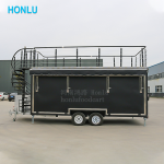 Mobile Bar Factory - Hot Selling Double Decker Driving Food Truck