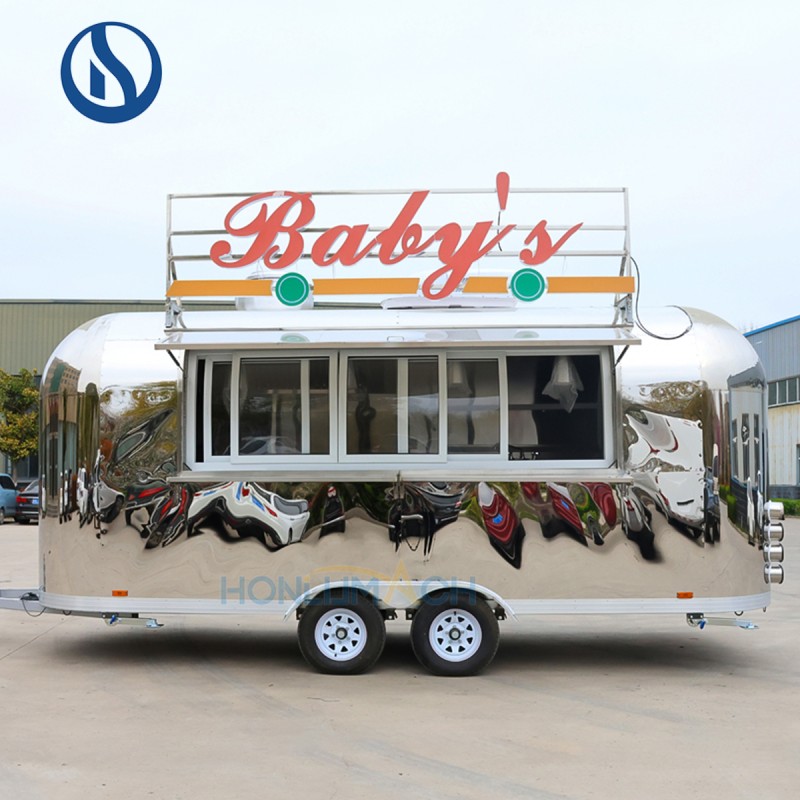 Food Truck Supplier - 16ft Mobile Food Truck Full Kitchen