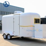 Food Trailer Supplier - Custom Coffee Ice Cream Concession Truck