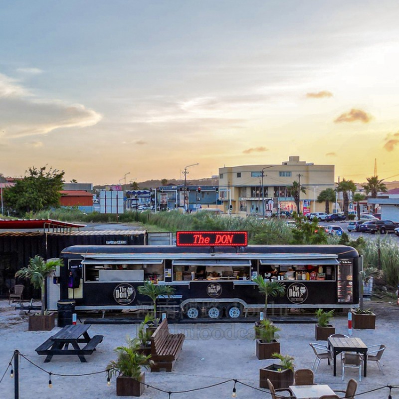 Food Trailer Factory - Fully Equipped Bar Party Coffee BBQ Truck