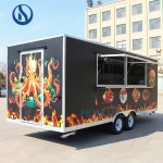 Food Truck Supplier - Custom Outdoor Street Food Kiosk Van