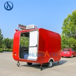 Food Trailer Manufacturer - Vintage Coffee Ice Cream Hotdog Trailer