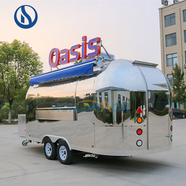 Mobile Cart Manufacturer - Stainless Steel Hot Dog Ice Cream Cart