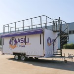 Food Truck Manufacturer - Double Decker Mobile Bar Trailer