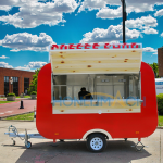 Food Trailer Manufacturer - Vintage Coffee Ice Cream Hotdog Trailer