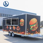 Food Truck Supplier - Custom Outdoor Street Food Kiosk Van