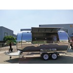 Electric Food Bus Factory - Single Person Kitchen Caravan