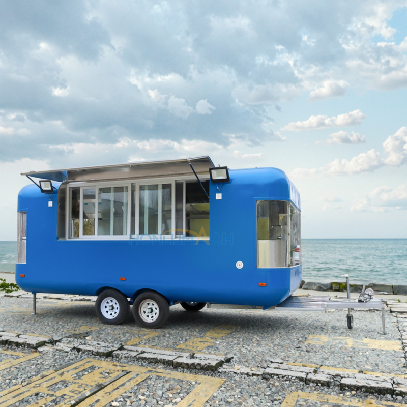 Mobile Food Truck Supplier - 16ft Coffee Trailer Bulk Price