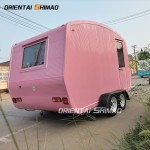 Food Van Factory - Custom Steel Ice Cream Pizza Coffee Cart