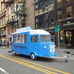 Food Truck Factory - Custom Retro Snack Foods Vegetables BBQ Trailer