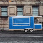 Food Truck Manufacturer - Custom Galvanized Multifunctional Concession Trailer