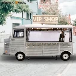Food Van Factory - Custom Vintage Fully Equipped Coffee Vending Truck
