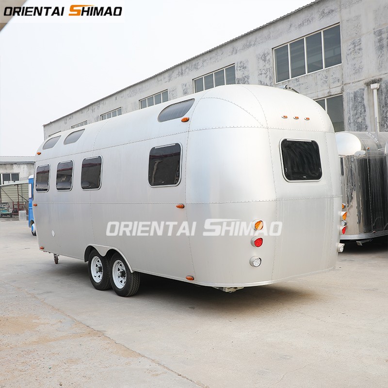 Food Truck Factory - Custom Oriental Shimao Aluminum Airstream Caravan