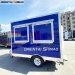 Mobile Food Cart Factory - Custom Frozen Yogurt Machine Fast Food Cart