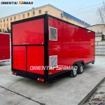 Food Trailer Factory - Custom Street Ice Cream Roasted Chicken Van