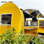 Food Truck Factory - Custom Oriental Shimao Wood Ice Cream Mini Truck