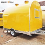 Food Truck Factory - Custom Fiberglass Ice Cream Bar Hot Dog Cart