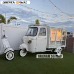 Food Tricycle Factory - Custom 3.5m Electric Snack Cart Tuk Tuk