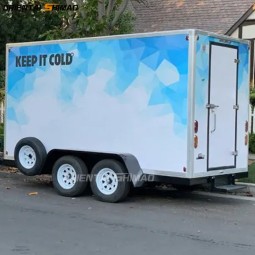 Cold Storage Trailer Factory - Custom Portable Vegetable Freezer Chiller