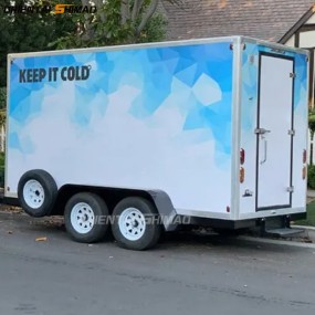 Cold Storage Trailer Factory - Custom Portable Vegetable Freezer Chiller