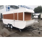 Food Trailer Factory - Custom Outdoor Ice Cream Coffee Display Machine