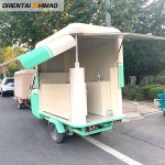 Food Truck Factory - Custom 3 Wheeler Traction Beverage Kitchen