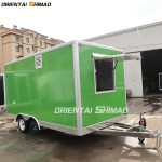 Coffee Truck Factory - Custom Big 14ft Crepe Mobile Food Kitchen