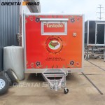 Food Trailer Factory - Custom Mobile Churros Dessert Kiosk Ice Cream