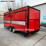 Food Trailer Factory - Custom Street Ice Cream Roasted Chicken Van