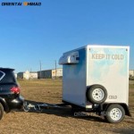 Cold Storage Trailer Factory - Custom Portable Vegetable Freezer Chiller