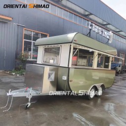 Food Truck Factory - Custom Oriental Shimao 12ft Hot Dog Food Cart