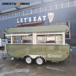 Food Truck Factory - Custom Oriental Shimao Durable Fast Food Trailer