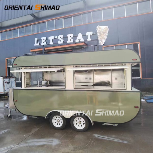 Food Truck Factory - Custom Oriental Shimao Durable Fast Food Trailer
