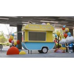 Food Truck Factory - Custom Oriental Shimao 12ft Hot Dog Food Cart