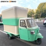 Food Truck Factory - Custom 3 Wheeler Traction Beverage Kitchen