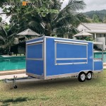 Food Truck Manufacturer - Custom Galvanized Multifunctional Concession Trailer