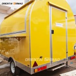Food Truck Factory - Custom Fiberglass Ice Cream Bar Hot Dog Cart