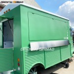 Food Van Factory - Custom United States Retro Stainless Steel Van