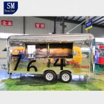 Food Trailer Factory - Custom Fast Food Vending Mobile Hot Dog Trailer