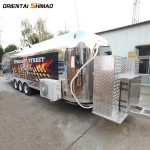 Food Truck Factory - Custom Beautiful Coffee Airstream Ice Cream Trailer